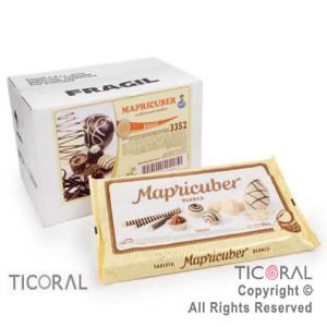 ARCOR MAPRICUBER TABLETA BLANCO 4.8 KG (6 X 800 GR) 9417
